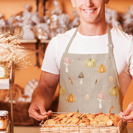 Autumn Forest Seamless Patronen Schort