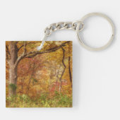 Autumn Forest Sleutelhanger (Achterkant)
