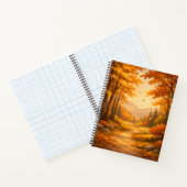 Autumn Forest Spiral Notebook Notitieboek (Binnen)