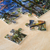 Autumn Forest Waterfall NC Photographic Legpuzzel (Zijkant)