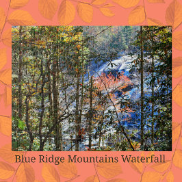 Autumn Forest Waterfall NC Photographic Legpuzzel