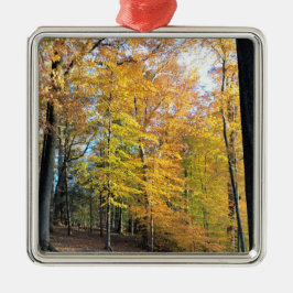 Autumn Forrest Metalen Ornament