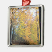 Autumn Forrest Metalen Ornament (Links)
