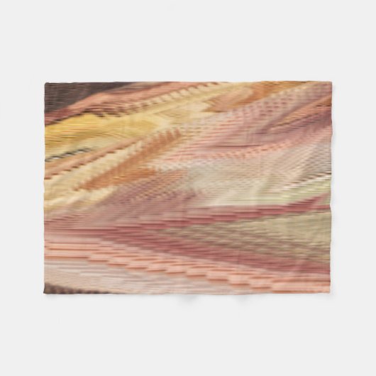 Autumn Fountain Fleece Deken (Voorkant (Horizontaal))