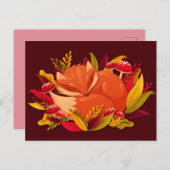 Autumn Fox Briefkaart (Voorkant / Achterkant)