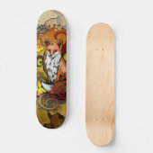 Autumn Fox Camouflage Nature Art Persoonlijk Skateboard (Voorkant)