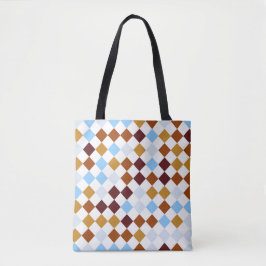 Autumn Fox Harlequin Tote Bag