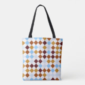 Autumn Fox Harlequin Tote Bag (Achterkant)