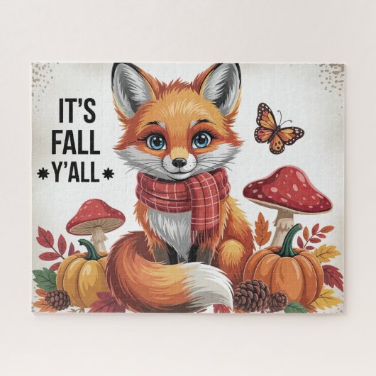 Autumn Fox Legpuzzel (Horizontaal)