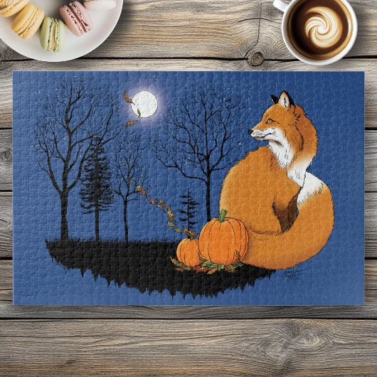 Autumn Fox Legpuzzel