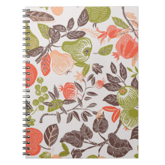 Autumn Fruit Deco Tile Notitieboek