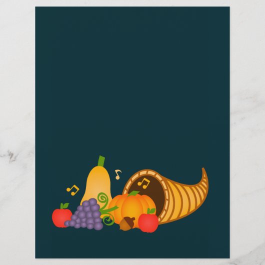 Autumn Fundraiser Flyer-uitnodiging Flyer (Achterkant)