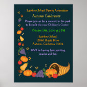 Autumn Fundraiser (groot Poster) Poster (Voorkant)