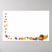 Autumn Fundraiser Poster 11x17 Landschap (Voorkant)