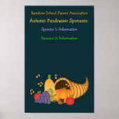 Autumn Fundraiser Sponsors Poster (Voorkant)