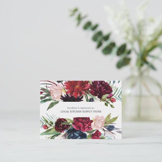 Autumn Garden | Insluiting van het register van Bo Informatiekaartje (Staand voorkant)