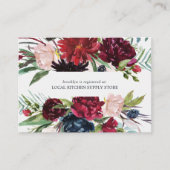 Autumn Garden | Insluiting van het register van Bo Informatiekaartje (Voorkant)