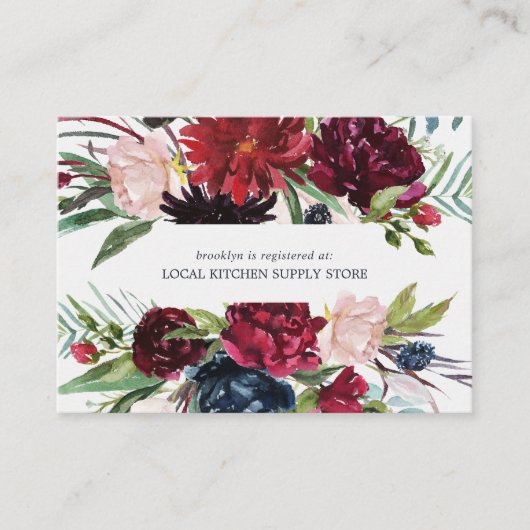 Autumn Garden | Insluiting van het register van Bo Informatiekaartje (Voorkant)