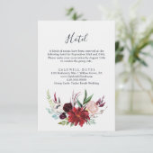 Autumn Garden | Kaart van het Burgundy Hotel Enclo (Staand voorkant)