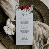 Autumn Garden | Menu Dinner van het Bourgogne-huwe