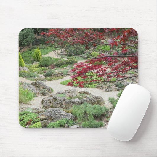 Autumn Garden Mousepad Muismat (Met muis)