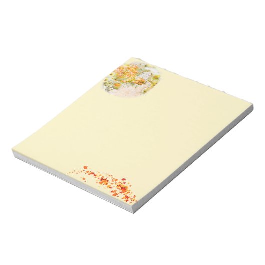 Autumn garden notitieblok (Linkerzijde)