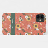 Autumn Garden Pattern Case-Mate iPhone Case (Achterkant (horizontaal))
