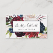 Autumn Garden | Visitekaartje van Bourgogne (Voorkant)