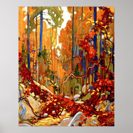 Autumn Garland, fijne kunst van Tom Thomson, Poster (Voorkant)