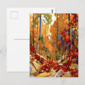 Autumn Garland fijnkunstschilderij Briefkaart (Voorkant / Achterkant)