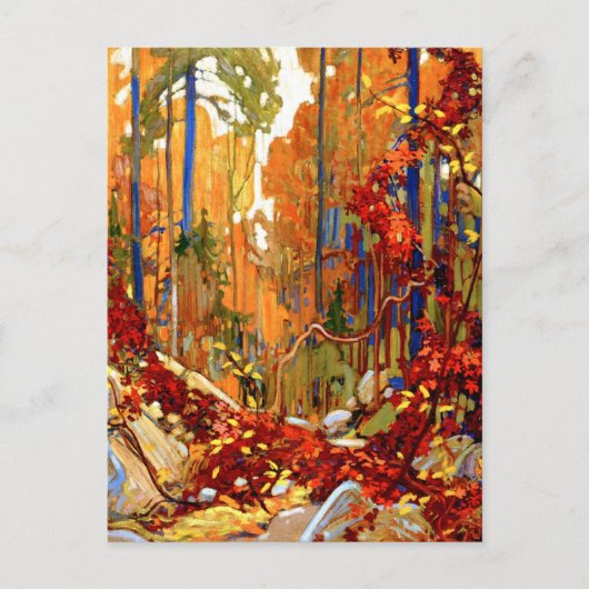 Autumn Garland fijnkunstschilderij Briefkaart (Voorkant)