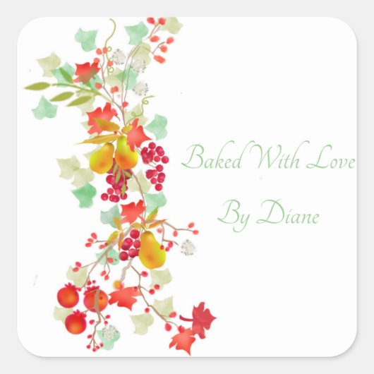 Autumn Garland Labels (Voorkant)