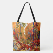 Autumn Garland, prachtig schilderij van Tom Thomso Tote Bag (Achterkant)