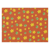 Autumn Geel en Groen Bladeren Tafelkleed (Voorkant (Horizontaal))