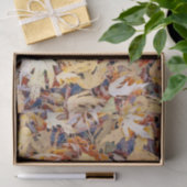 Autumn Geel Gepilde Maple Bladeren Tissuepapier (Geschenk)