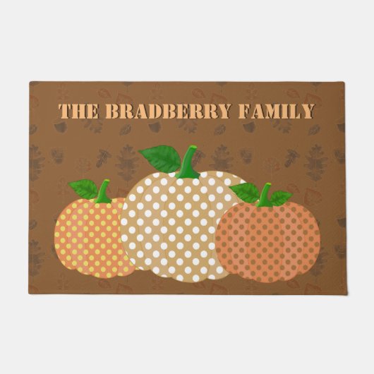 Autumn Gepersonaliseerde deurmat (Voorkant)