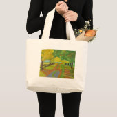 Autumn - Gestorven bladeren Grote Tote Bag (Voorkant (product))