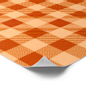 Autumn Gingham Thanksgiving Poster (Hoek)