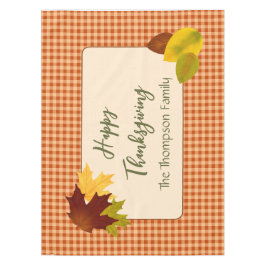 Autumn Gingham Thanksgiving tafelkleed