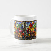 Autumn Glas in lood Art Mok (Voorkant links)