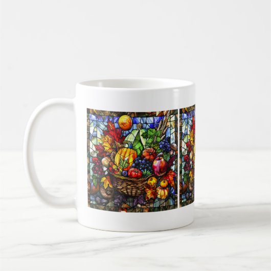 Autumn Glas in lood Art Mok (Links)