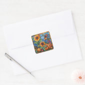 Autumn Glas in lood Art Stickers (Envelop)