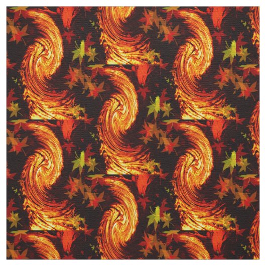 Autumn glory stof (Swatch)