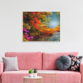 Autumn Glow Canvas Afdruk (Insitu (Woonkamer))
