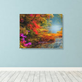 Autumn Glow Canvas Afdruk (Insitu (Houten vloer))