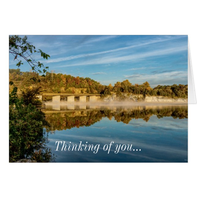 Autumn Glow Lake Springfield (Voorkant Horizontaal)