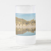 Autumn Glow Lake Springfield Frosted Glass Beer Mu Matglas Bierpul (Center)