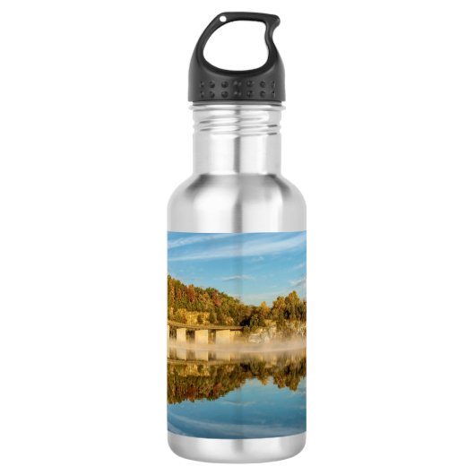 Autumn Glow Lake Springfield Stainless Steel Water Waterfles (Voorkant)
