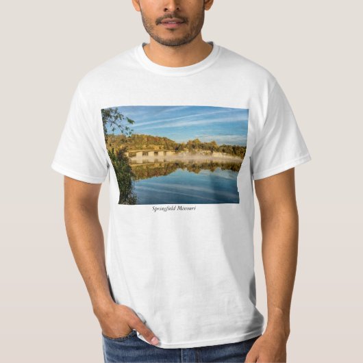 Autumn Glow Lake Springfield T-Shirt (Voorkant)