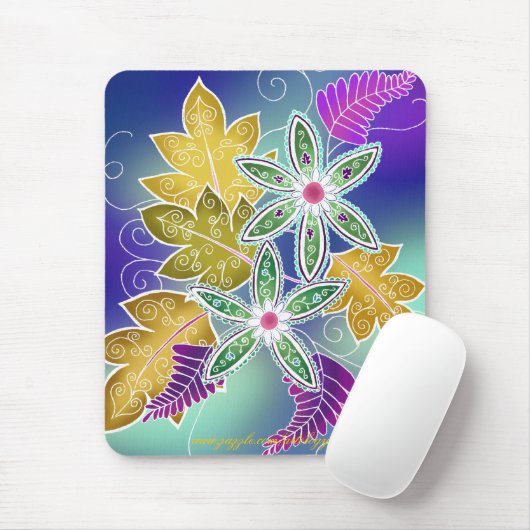 Autumn Glow Mousepad Muismat (Met muis)